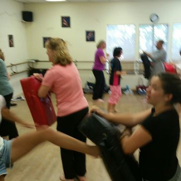 Group class in Novato studio