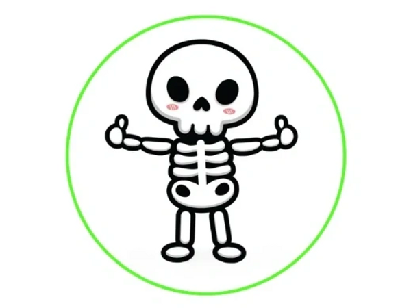 Thumbs Up Skeleton