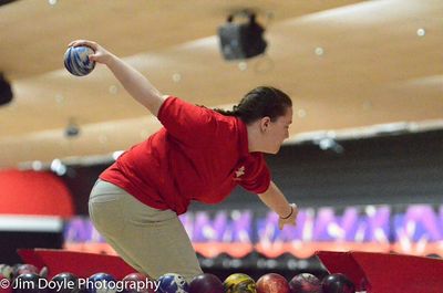 Photo of female NDYA bowler