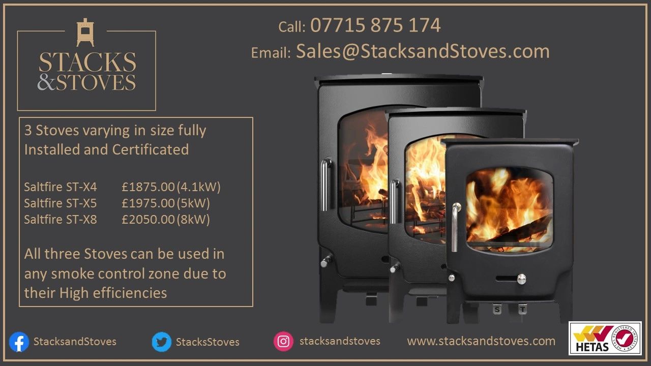 Stacks u0026 Stoves - Installations, Hetas, Wood Burning Stove