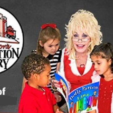 Dolly Parton founded the Imagination Library in 1995. It now sends out 2 million books a month for f