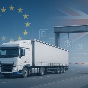 Goods from the UK into the EU.