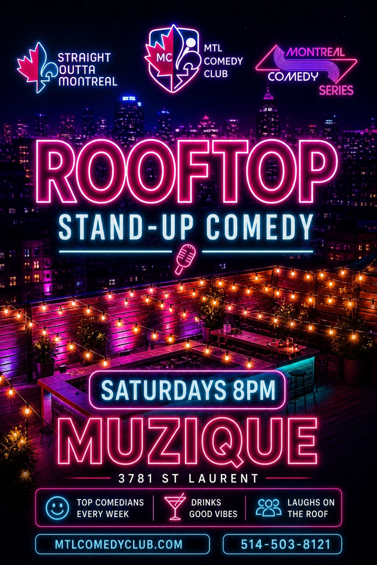 Comedy Shows Montreal | English Stand-Up Comedy Tonight 
