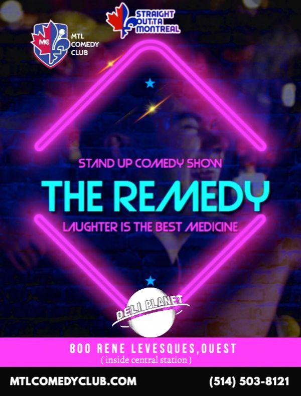 Thursday Night Stand-Up Comedy Show in the heart of downtown Montreal featuring hilarious comedians.