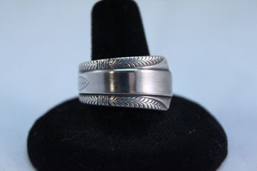 Robrox Company, Men's size 11 silver spoon ring