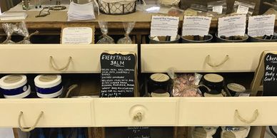 store display, shopping, essential oils, all natural, handmade