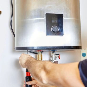 Preparing to descale tankless water heater
