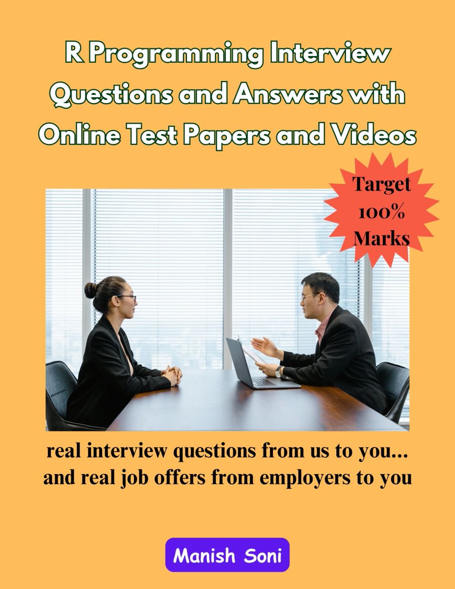 R Programming Interview Questions and Answers with Online Test Papers ...