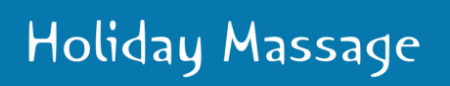 Holiday Massage