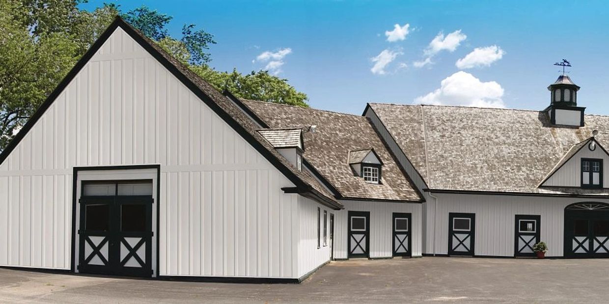 Photo of barn with new siding Monrovia, IN