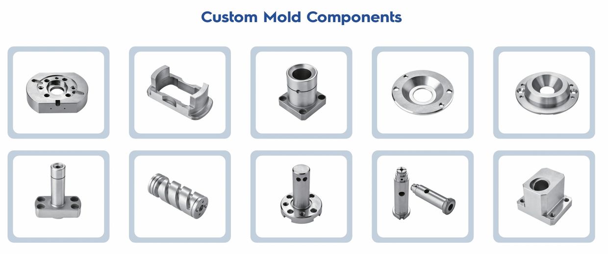 We provide a wide range of high-precision mold components, including both standard and custom-made parts tailored to customer specifications.