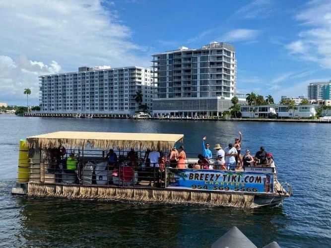 tiki boat tour fort lauderdale