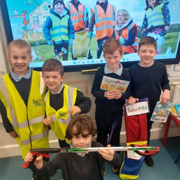 We have a brilliant Green Schools Committee who keeps us all on our toes for a greener school!