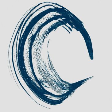 Image of letter "C" forms the logo. Based on the shape of an Oxbow Lake close to where the first exh