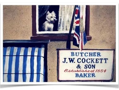 Butcher in Hawes