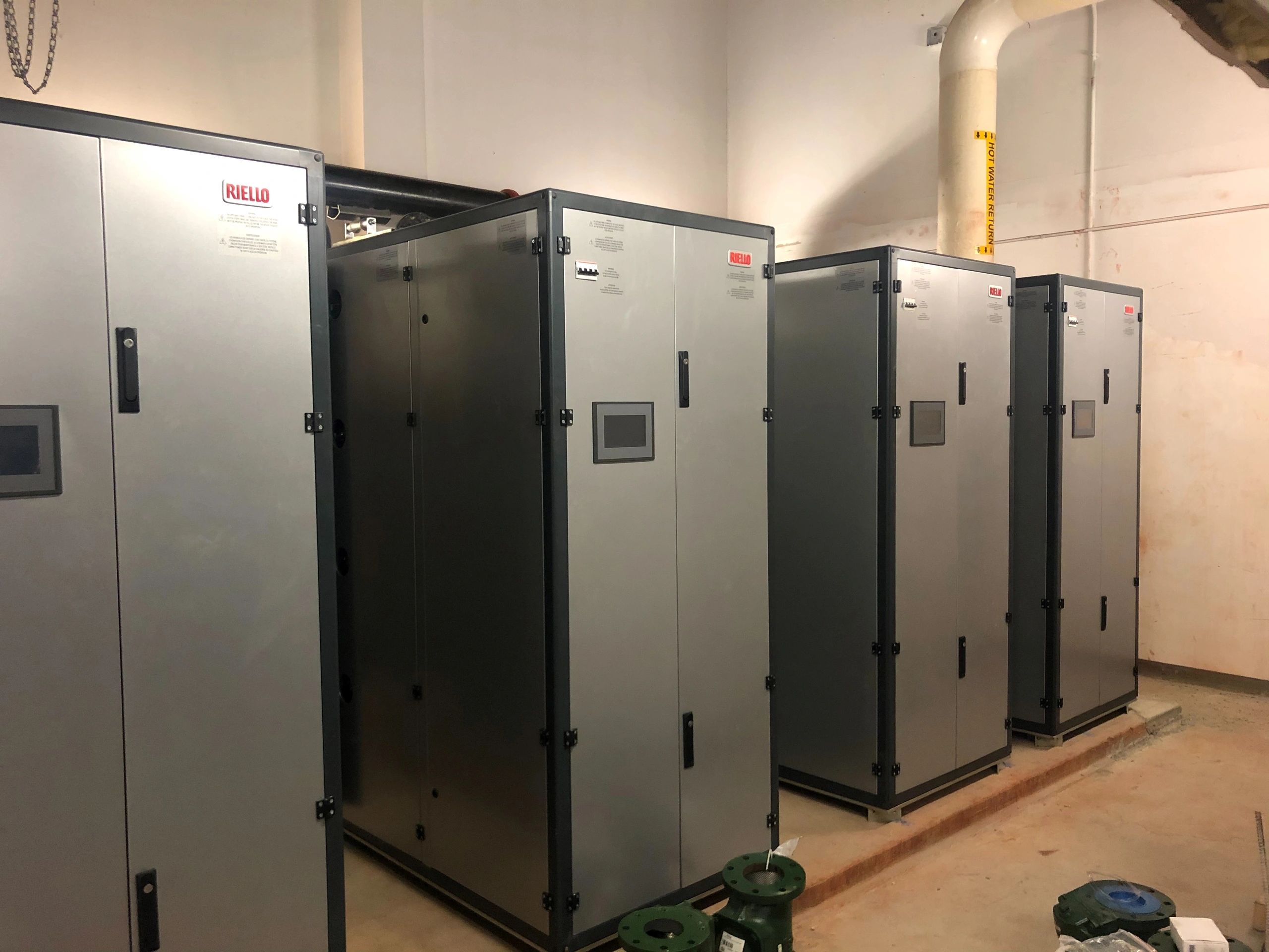 Mechanical Room Equipment New England Combustion Products, Inc.