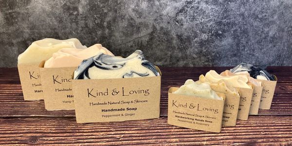 Kind & Loving Handmade Soaps Multi buy 3 for 5 for discount