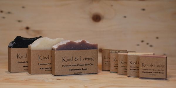 Soap bars multi-buy discount, mix and match scents 