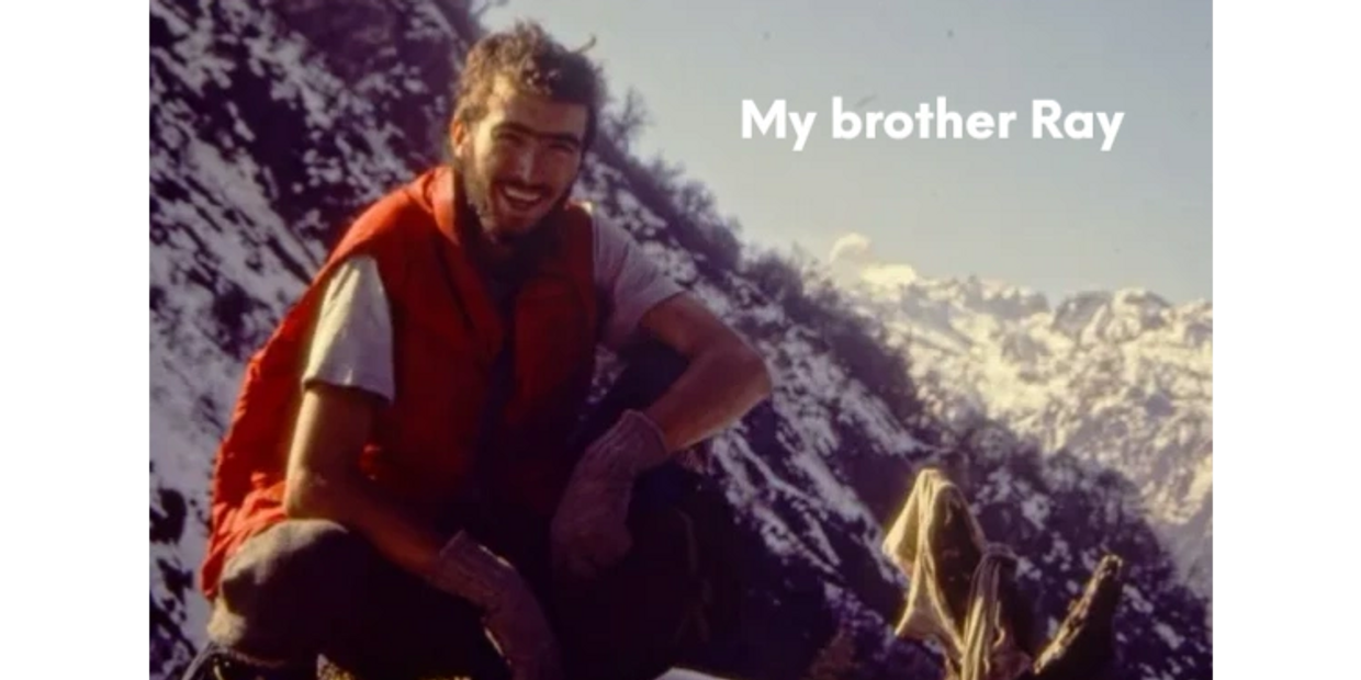 My brother Ray spending time in the mountains.