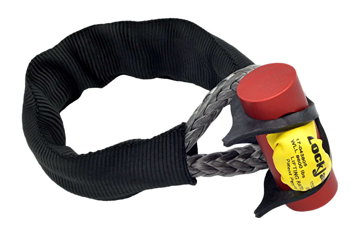 Flexible Synthetic Soft Shackle, Lifting Rated, 3.36 Tons WLL, 5" capacity