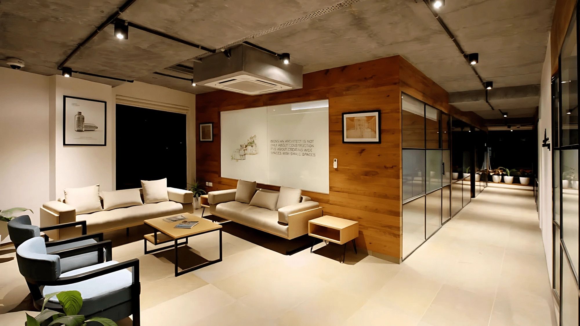 Office Breakout and Lounge Area Design Ideas for Modern Workspace, image size:2000x1125