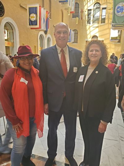 Triumph, Inc. BOD Members: Stephanie Taylor, Greg O'Donnell and State Representative Carol Doherty 