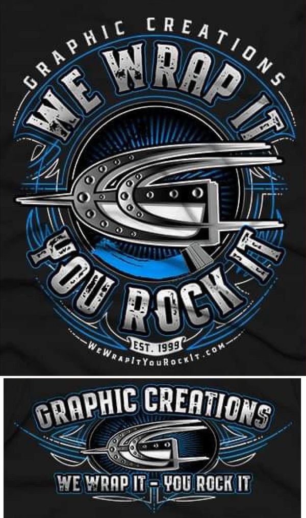 Graphic Creations We Wrap It, You Rock It Vehicle Wraps Columbus