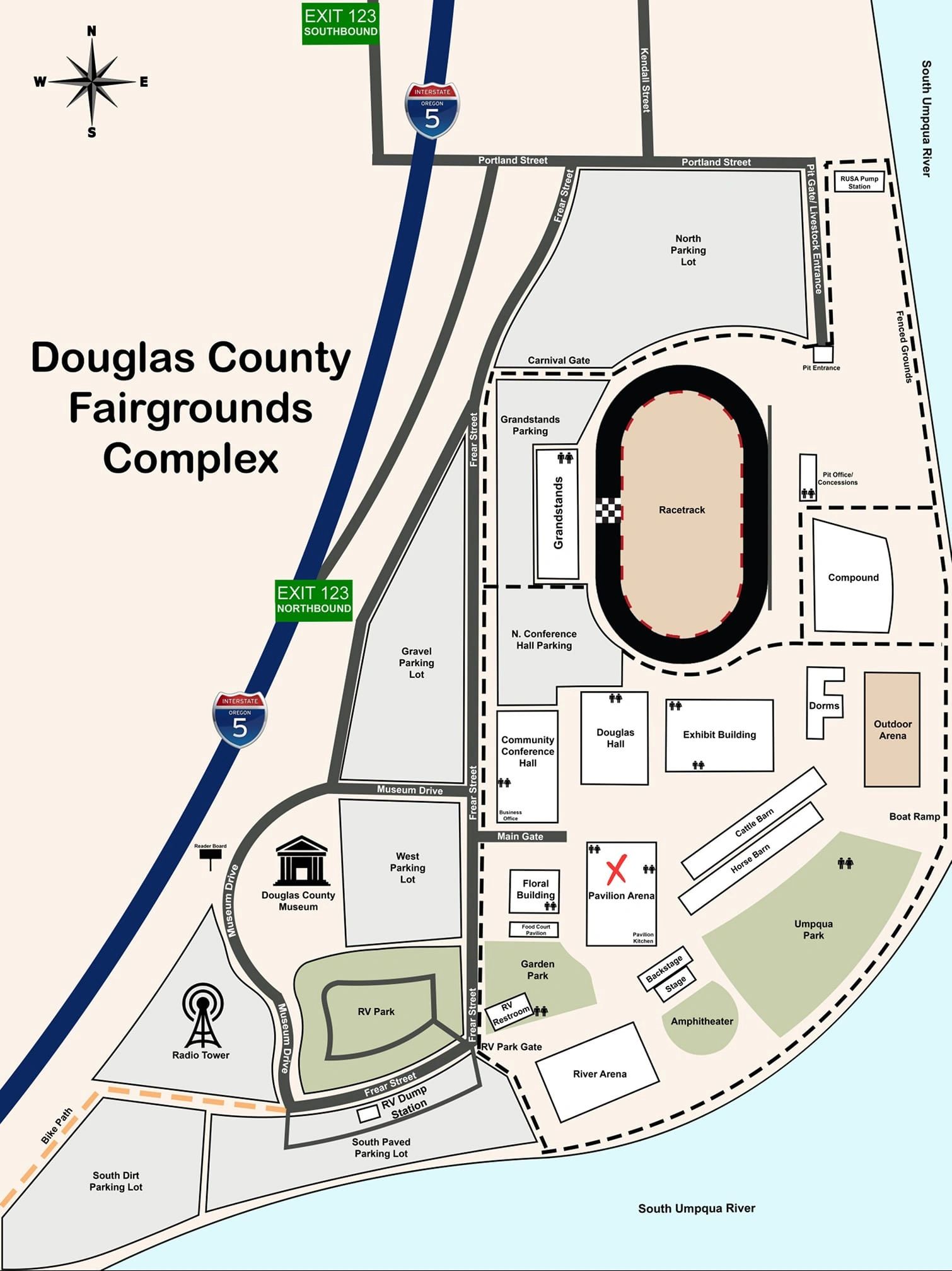 Fairgrounds Map