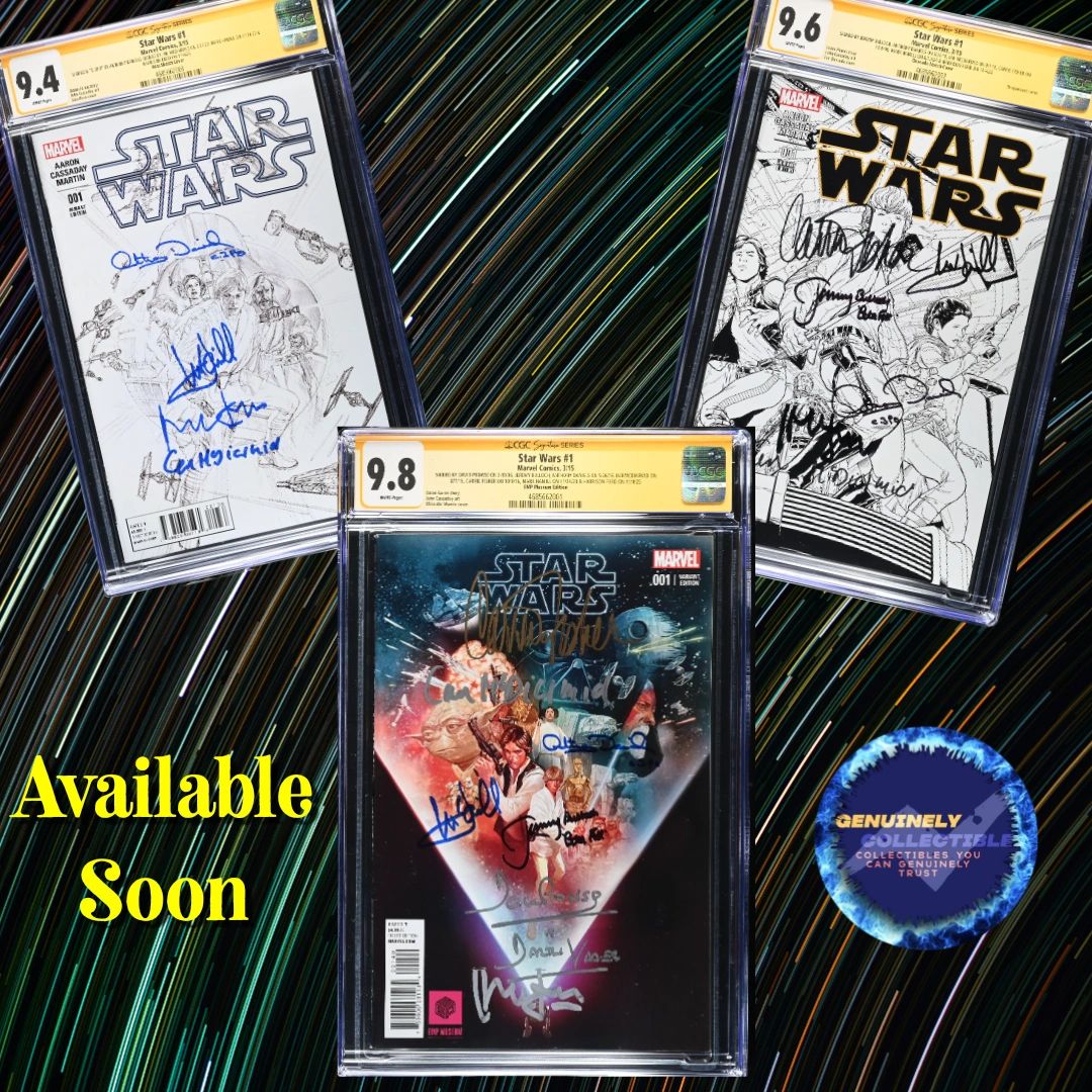CGC SS Star Wars Comics: Mult-Signed Star Wars #1 (2015) Grails