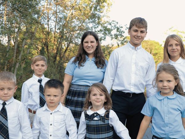 Group of cohorts at Tyndale Classical Academy-private, Christian school near Brighton and South Lyon