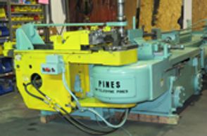 Rebuilt Pines No 4 Low Boy hydraulic tube bending machine.