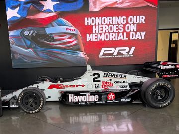Michael Andrettis 1991 Lola T91/00 Indy car