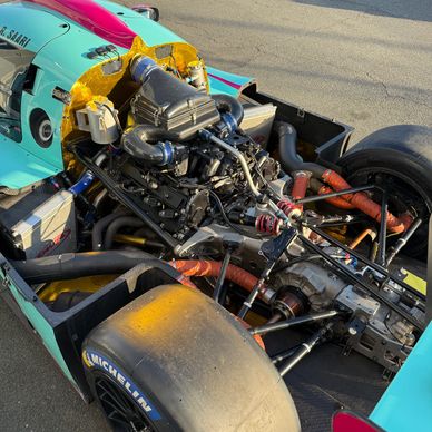 Ligier JSP3 LMP3 Race Car Engine VK50 at McBain Motorsports in Summit Point WV