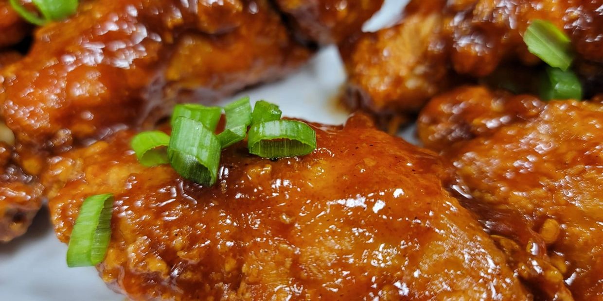 Our Spicy BBQ wings is the newest addition to our Wing family. Our wing and menu items are sampled b