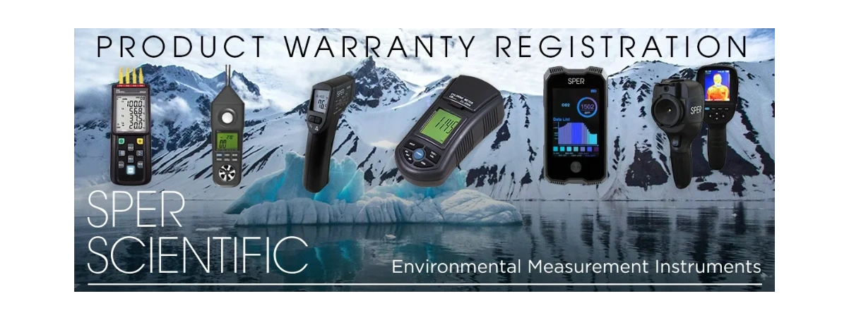 Sper Scientific Warranty