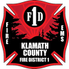 Klamath County FD1 Logo