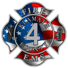 Klamath County FD4 Logo