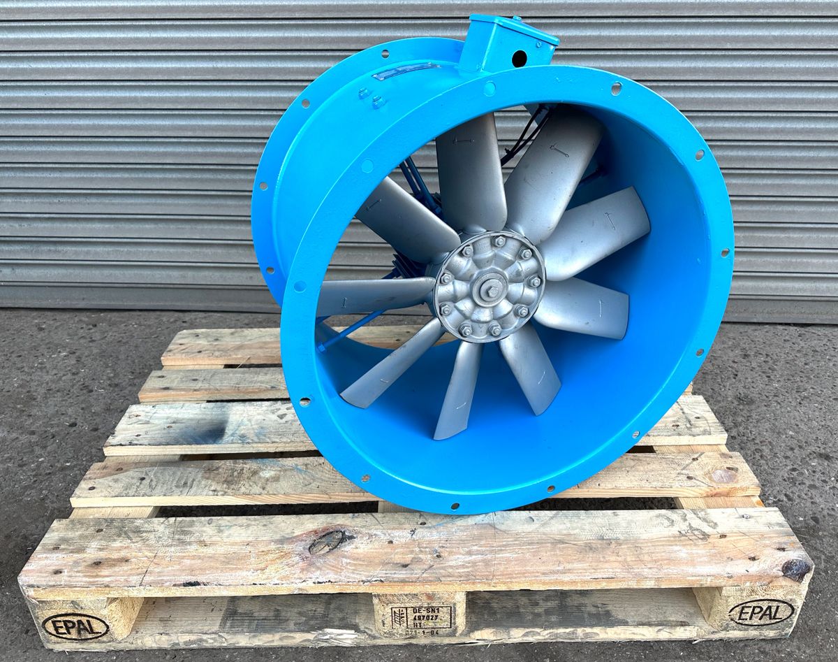 Spray Booth Extractor Fan Belt Driven Axial Extraction Fan