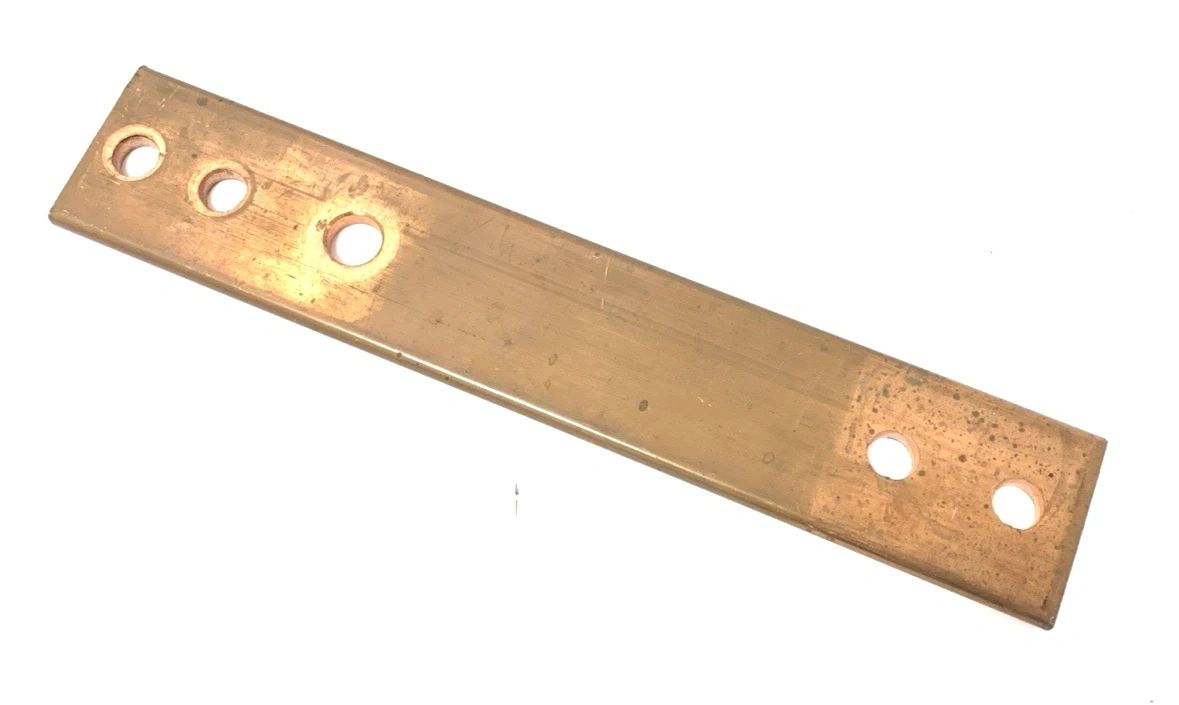 Metal Copper Bar Flat Busbar Strip Connection Bar 270mm x 50mm x 6.3mm ...