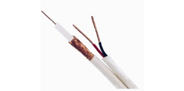 Siamese coaxial cable