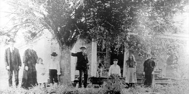 The original farm house is still standing. Parts of the home pre-date the civil war.