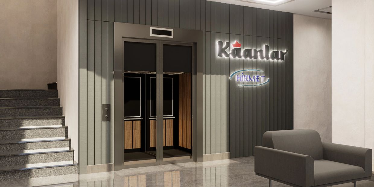 Fabrika konsept proje giriş ve lobby 