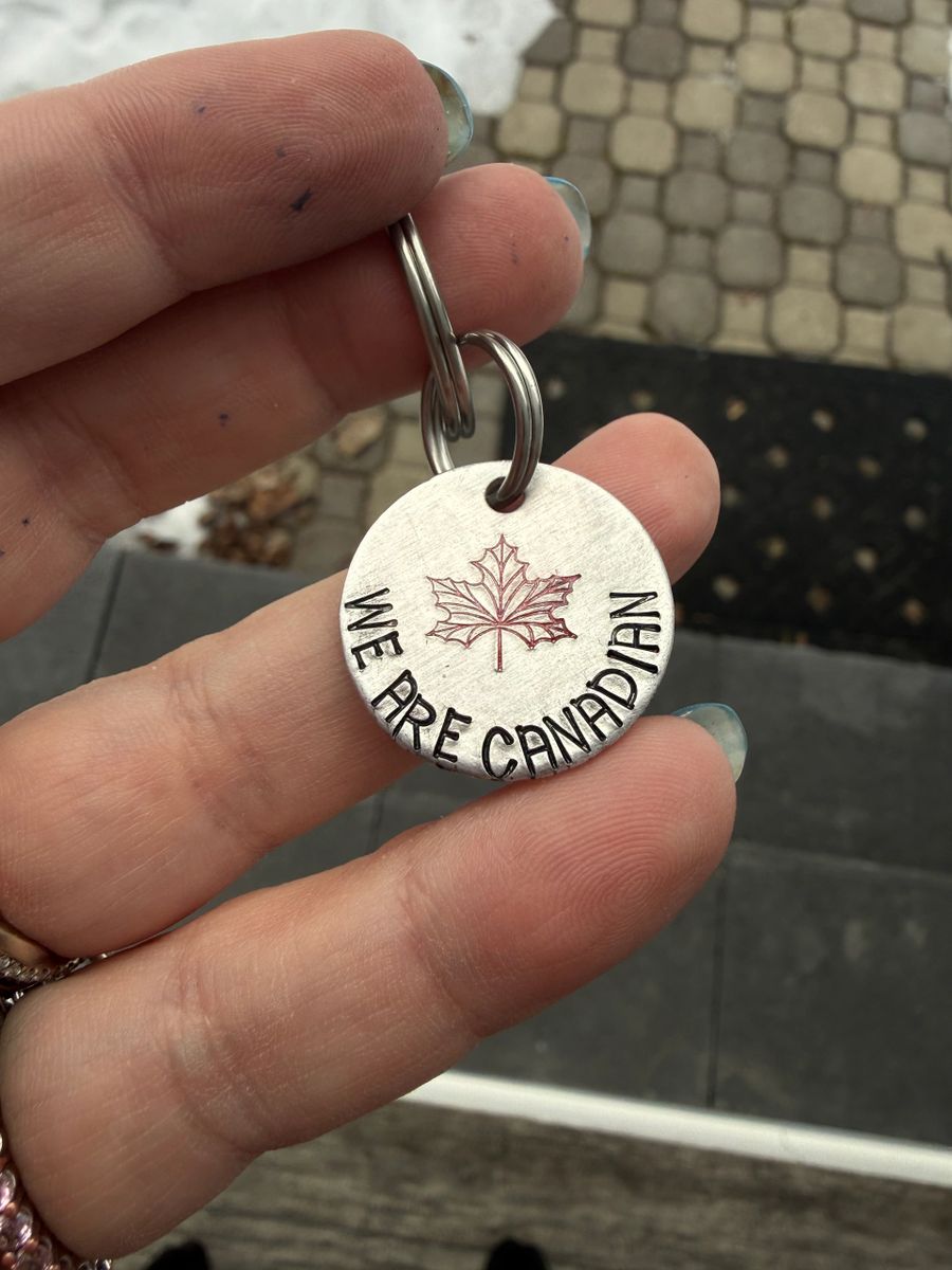 We are Canadian keychain
