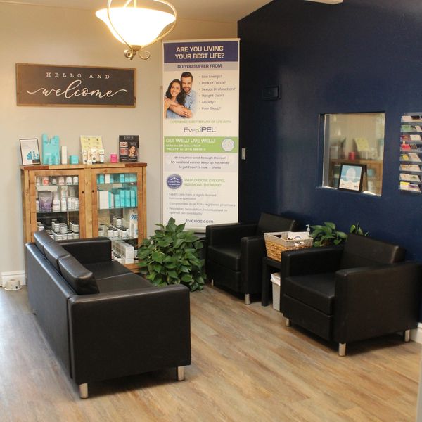 Interior of Integrative Body & Mind’s Fort Morgan, Colorado office, a place for whole body wellness.