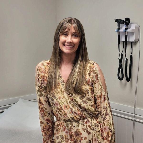 Jessica Johnson, DNP, FNP-C at Integrative Body & Mind in a patient exam room