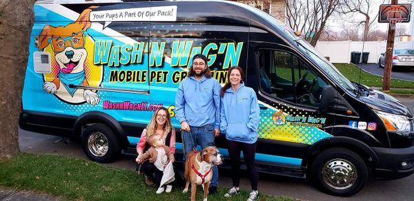 Wash n roll sales mobile pet grooming