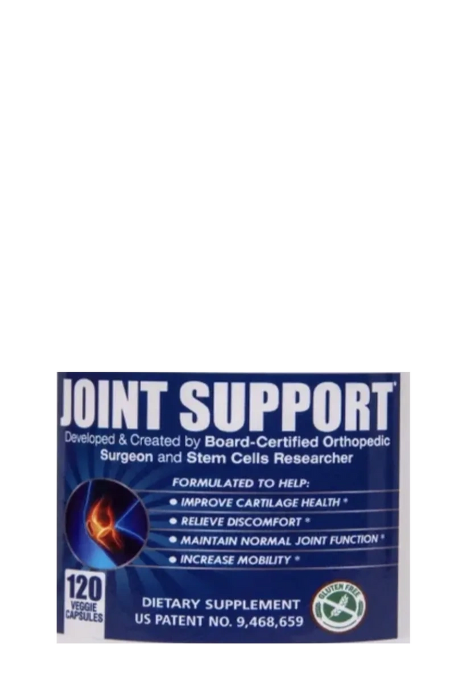 Joint Support supplement improves cartilage health and mobility.