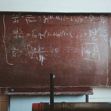 Picture of classroom chalkboard