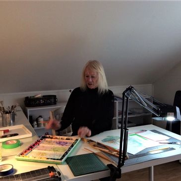Christiane Lapointe, illustratrice.