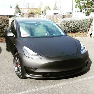 3m Satin matte Black combo